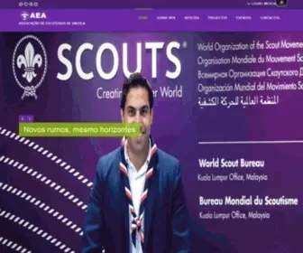 Aeascout.org(Associação) Screenshot