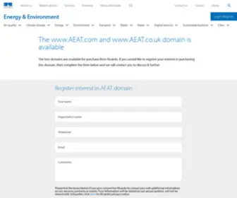Aeat.com(Energy) Screenshot