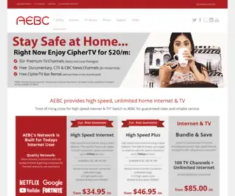 Aebc.com(AEBC Internet) Screenshot