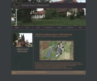 Aeberhard-Reitstall.ch(Reitstall-aeberhard) Screenshot