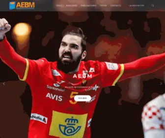 Aebm.com(AEBM Entrenadores Balonmano) Screenshot