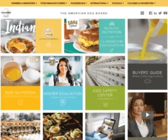 Aeb.org(American Egg Board) Screenshot