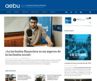 Aebu.org.uy(Asociación de Bancarios del Uruguay) Screenshot