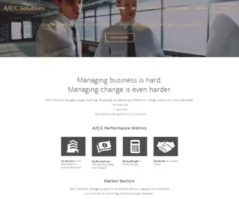 Aec-Solutions.com(A/E/C Solutions) Screenshot