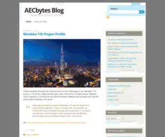 Aecbytes.blog(AECbytes Blog) Screenshot