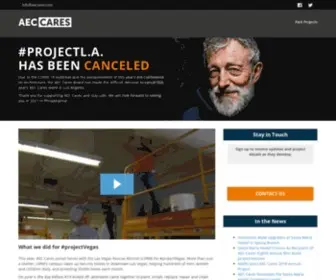 Aeccares.com(#projectAECPhilly) Screenshot