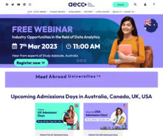 AeccGlobal.in(Study Abroad Consultants) Screenshot