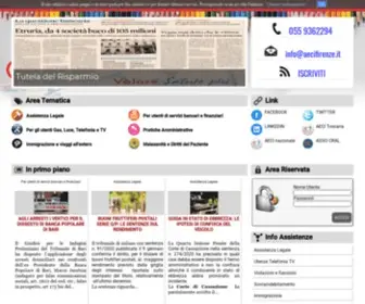 Aecifirenze.it(ASSOCIAZIONE EUROPEA CONSUMATORI INDIPENDENTI) Screenshot