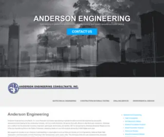 Aecigeo.com(Anderson Engineering Consultants) Screenshot