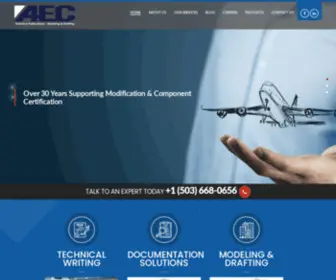 Aecinc.com(Technical Writing) Screenshot