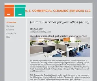 Aecleaning.com(Cleaning Services) Screenshot