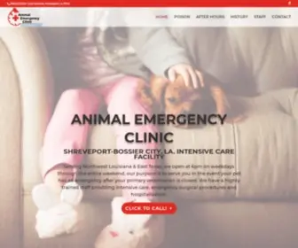 Aeclinic.com(Animal Emergency Clinic) Screenshot