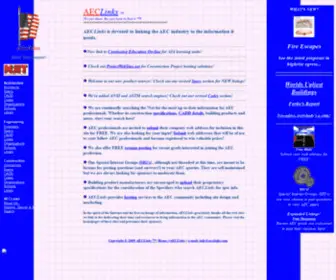 Aeclinks.com(Your source for Architecture) Screenshot