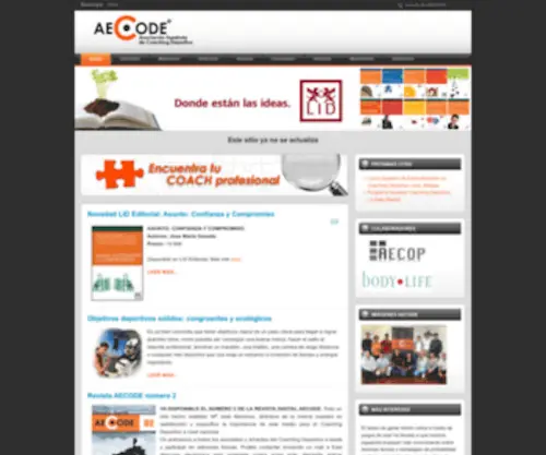 Aecode.es(Asociación) Screenshot