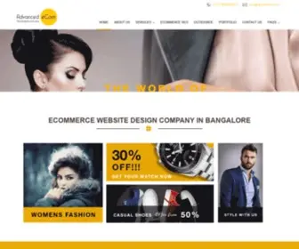 Aecomtech.com(Ecommerce Website Design Company in Bangalore) Screenshot