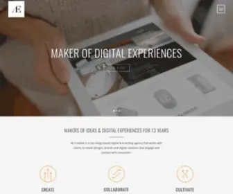 Aecreative.com(AE Creative) Screenshot