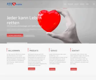 Aed-Austria.com(AED-Austria - AED-Austria) Screenshot