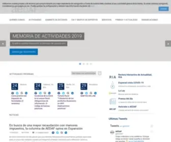 Aedaf.es(Asociación) Screenshot