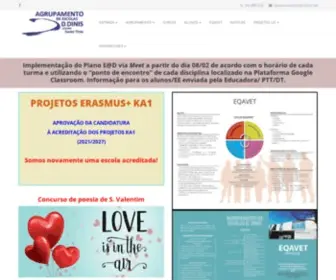 Aeddinis-ST.org(Agrupamento de Escolas D. Dinis) Screenshot