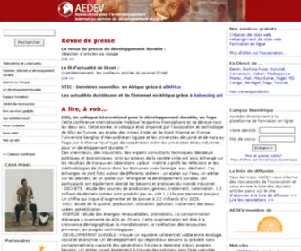 Aedev.org(Association pour l'e) Screenshot