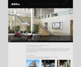 Aedifica.com(Architecture & Design) Screenshot