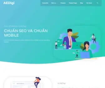 Aedigi.com(Thiết Kế Website Chuẩn Kỹ Thuật Google) Screenshot