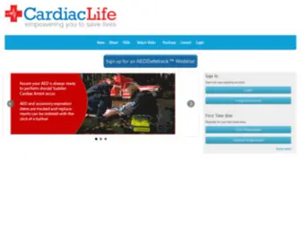 Aedsafetrack.com(AED Tracker) Screenshot