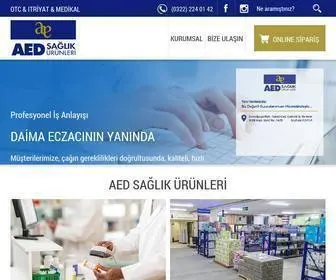 Aedsaglik.com(AED Sağlık Ürünleri) Screenshot