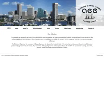 Aee-Baltimore.org(Baltimore Chapter) Screenshot