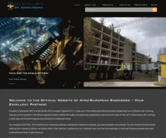 Aee.com.et(Afro-european engineers) Screenshot