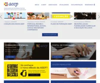 Aeep.pt(Associação de Estabelecimentos de Ensino Particular e Cooperativo) Screenshot