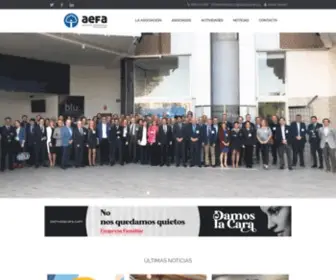 Aefalicante.org(AEFA) Screenshot