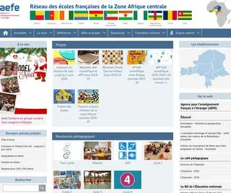 Aefe-Zoneafriquecentrale.net(La zone Afrique centrale regroupe onze pays) Screenshot