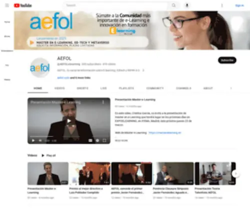 Aefol.tv(AEFOLEXPOELEARNING) Screenshot