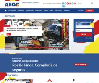 Aegc.es(Asociación) Screenshot