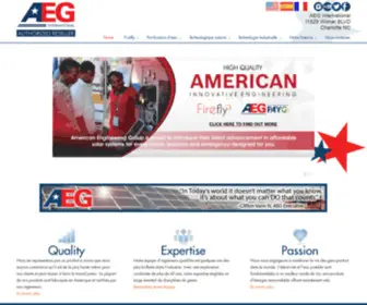 Aegdrc.cd(American Engineering Group) Screenshot