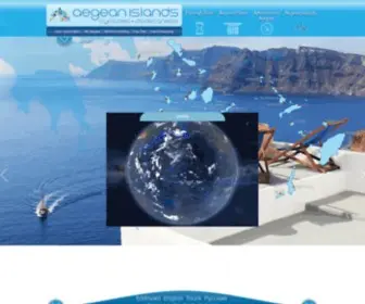 Aegeanislands.gr(South Aegean) Screenshot