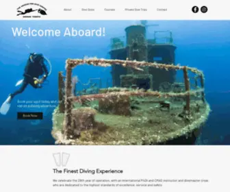 Aegeanprodive.com(The Aegean Pro Dive Centre in Bodrum/Turkey) Screenshot