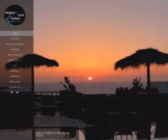 Aegeanview-Santorini.com(Aegean View Hotel) Screenshot