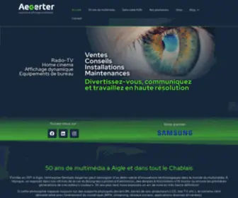 Aegerter.com(Solutions et affichage multimédia) Screenshot