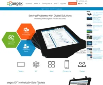 Aegex.com(Aegex Technologies) Screenshot