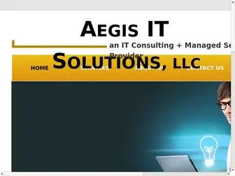 Aegis-Itsolutions.com(Managed IT Services) Screenshot