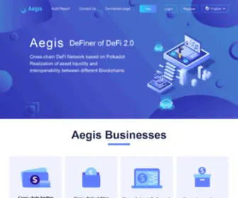 Aegis.finance(Aegis finance) Screenshot