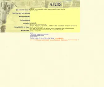 Aegis.fr(FECRA SAINT) Screenshot