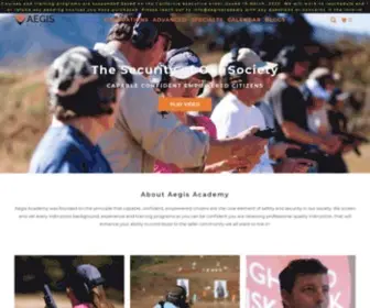 Aegisacademy.com(Aegis Academy) Screenshot