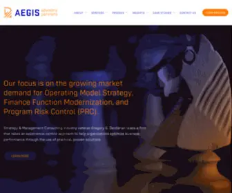 AegisadvPTNRS.com(AEGIS) Screenshot