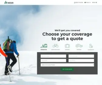 Aegisinsurancemarkets.com(Insurance Markets) Screenshot