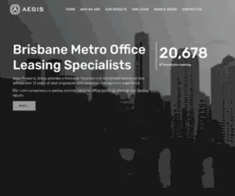 Aegispg.com.au(Aegis Property Group) Screenshot