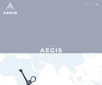 Aegisuae.com(Aegis Resources DMCC) Screenshot