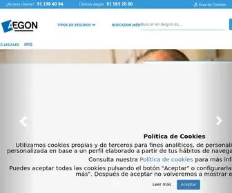 Aegon.es(Aegon Seguros) Screenshot